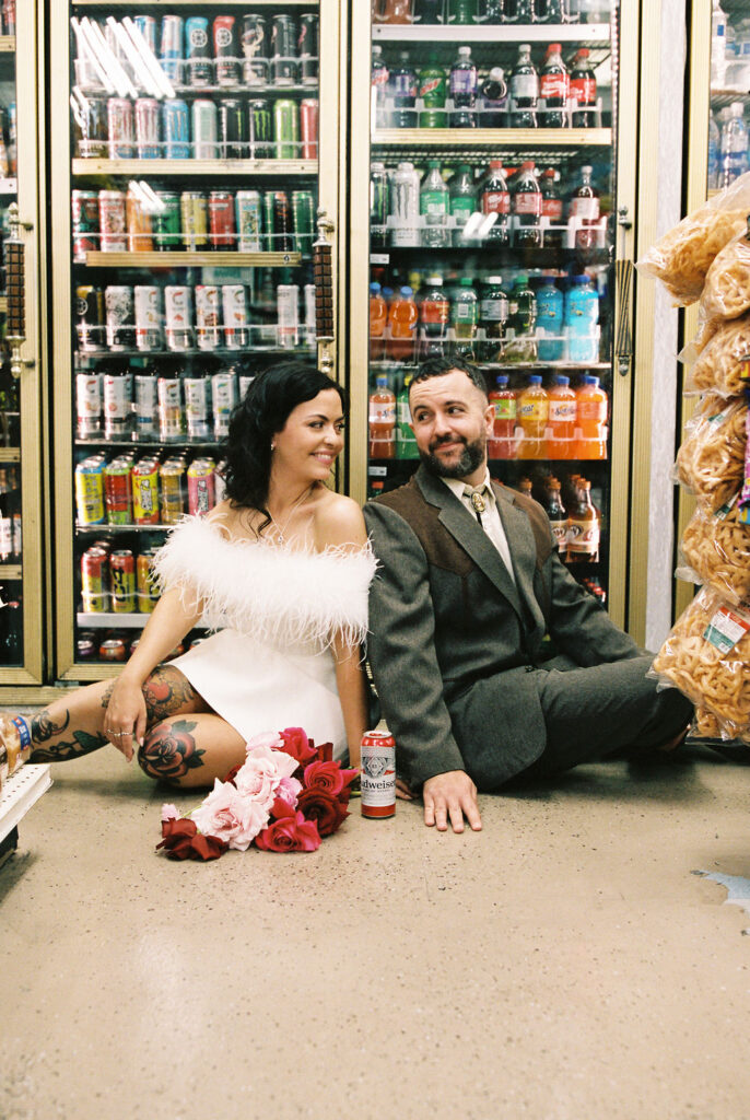 Film wedding portraits in Las Vegas
