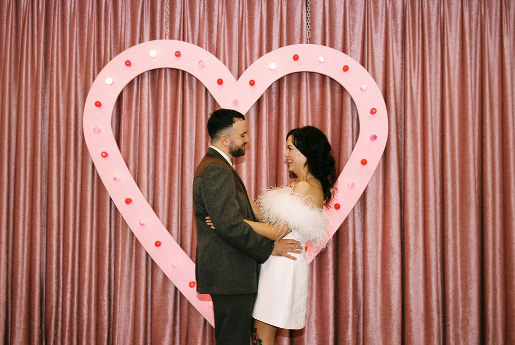 Film wedding portraits in Las Vegas
