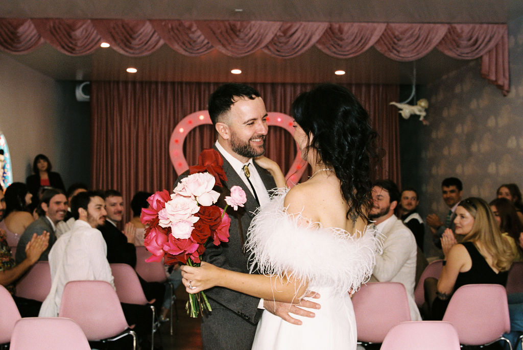 Film wedding portraits in Las Vegas
